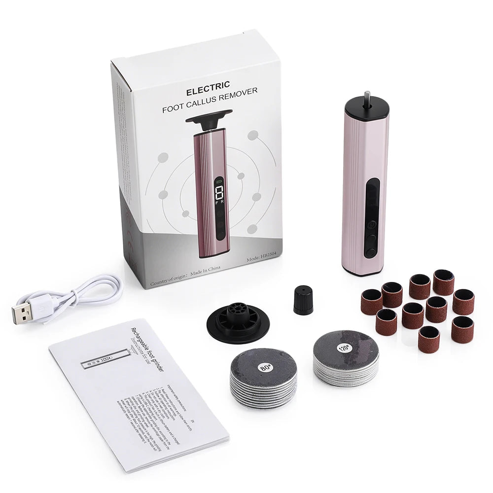 Electric Foot Callus Remover with 9 Speed Settings - 16