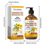 Relaxing Ginger Body Massage Oil for Muscle Relief