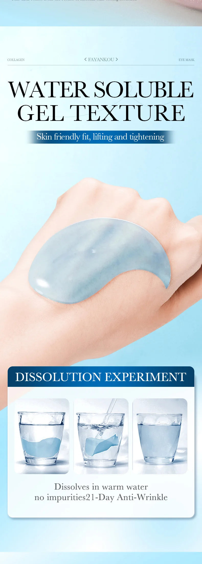 Collagen Firming Anti-Wrinkle Eye Masks