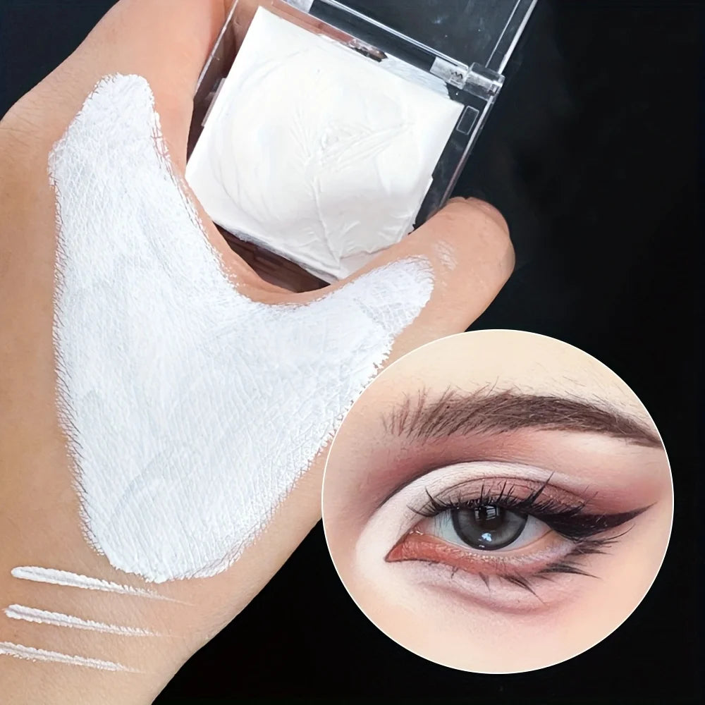 White Full-Coverage Body Paint and Concealer for Cosplay