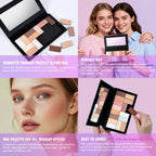 Magnetic DIY Makeup Palette for Face and Eyes