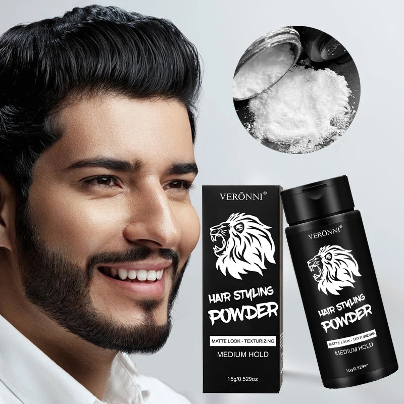Volumizing Matte Hair Styling Powder for Men and Women