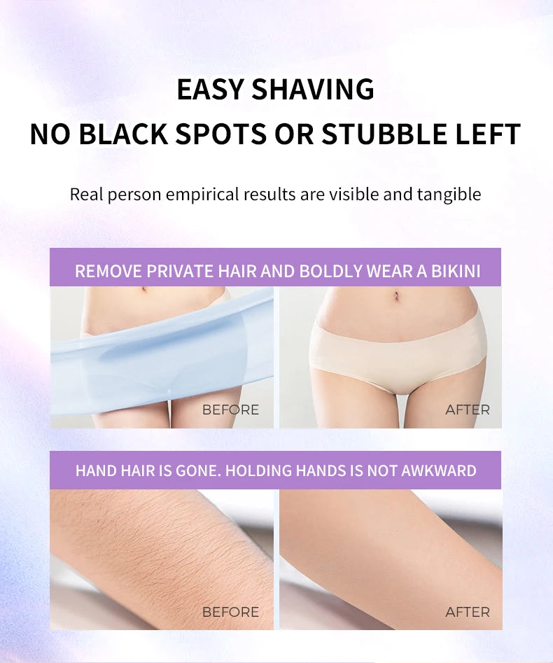 3-in-1 Waterproof Electric Shaver and Trimmer for Women