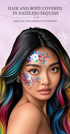 Shimmering Body and Face Glitter Stick