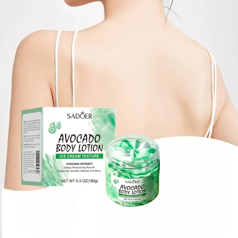 Deeply Moisturizing Avocado Body Lotion for Dry Skin