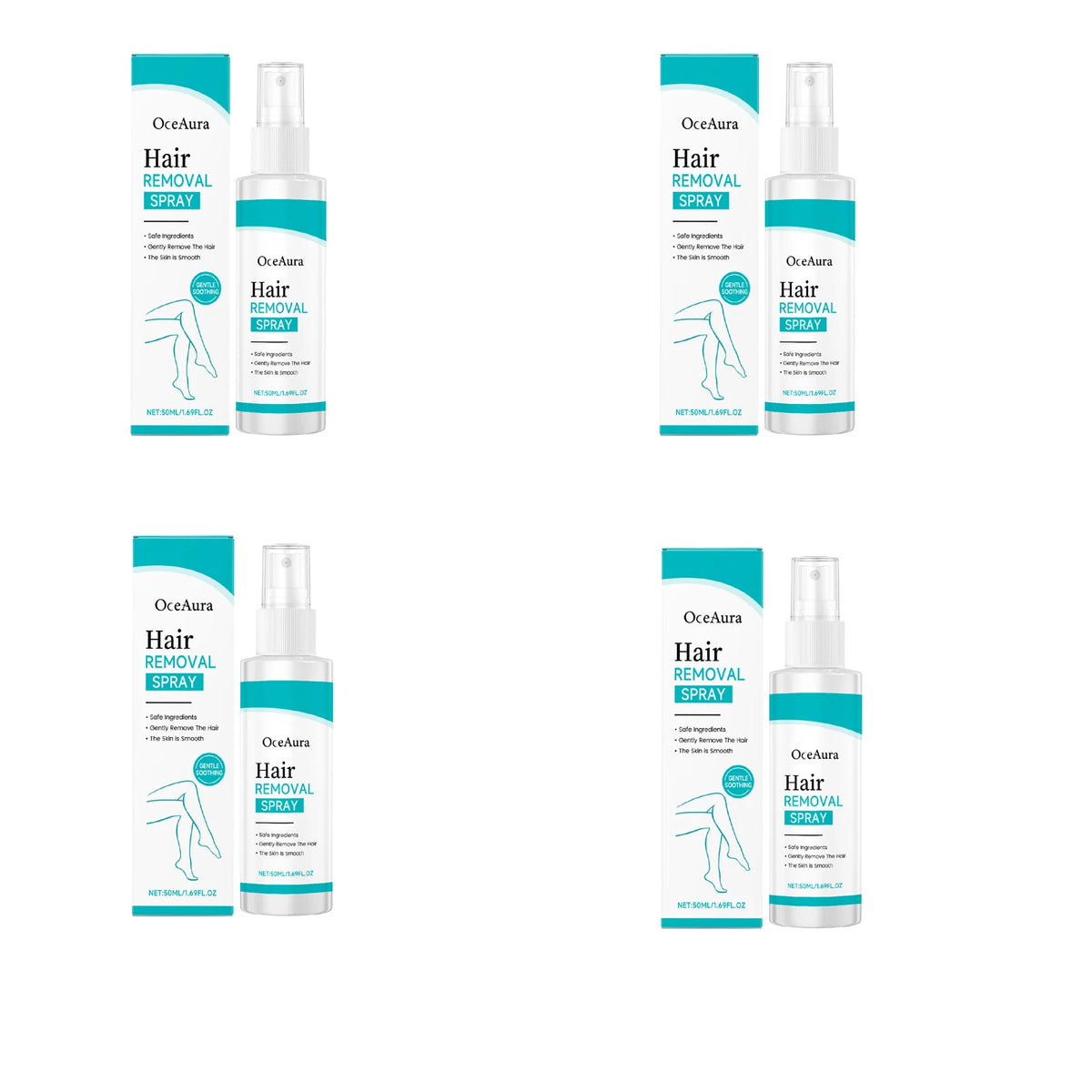 Painless Gentle Body Hair Removal Spray
