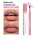 Dual-Sided Long-Lasting Lip Stain and Liner Pen