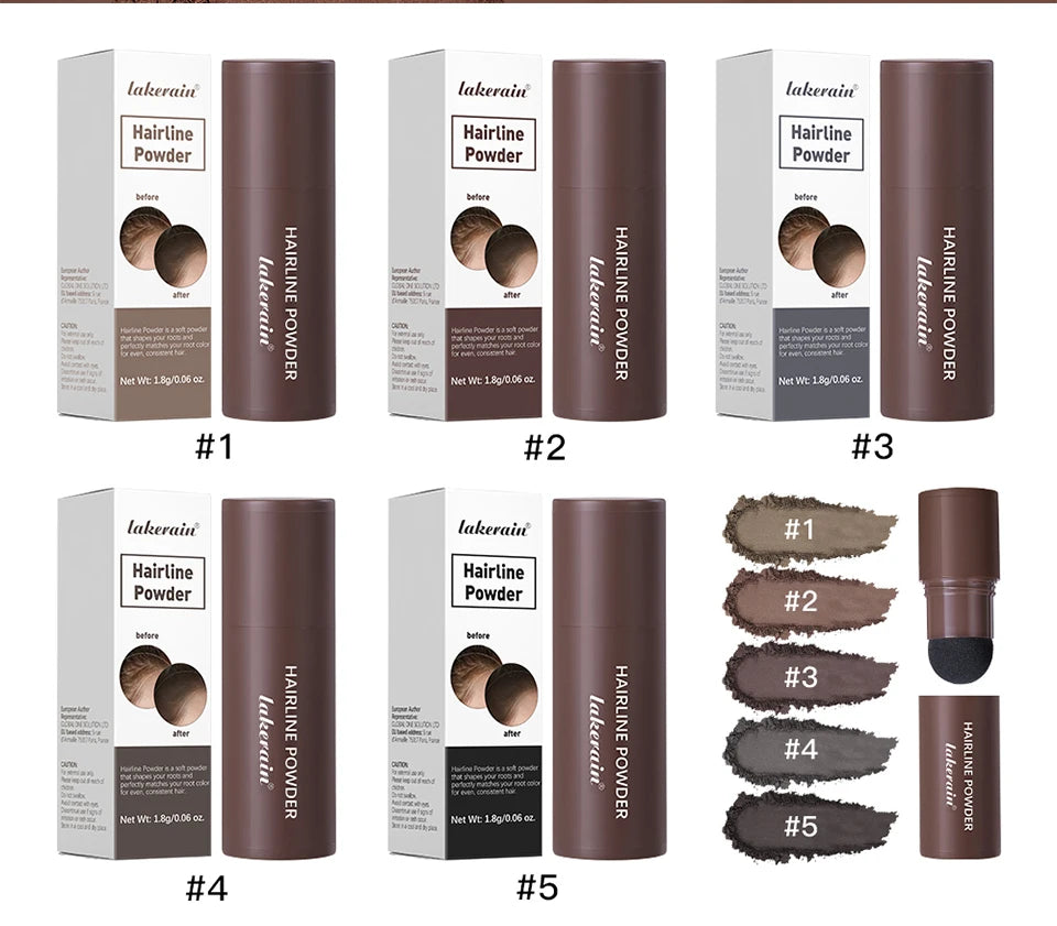Waterproof Hairline and Root Touch-Up Powder