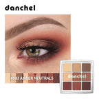 9-Color Professional Eyeshadow Palette for Daily and Party Looks