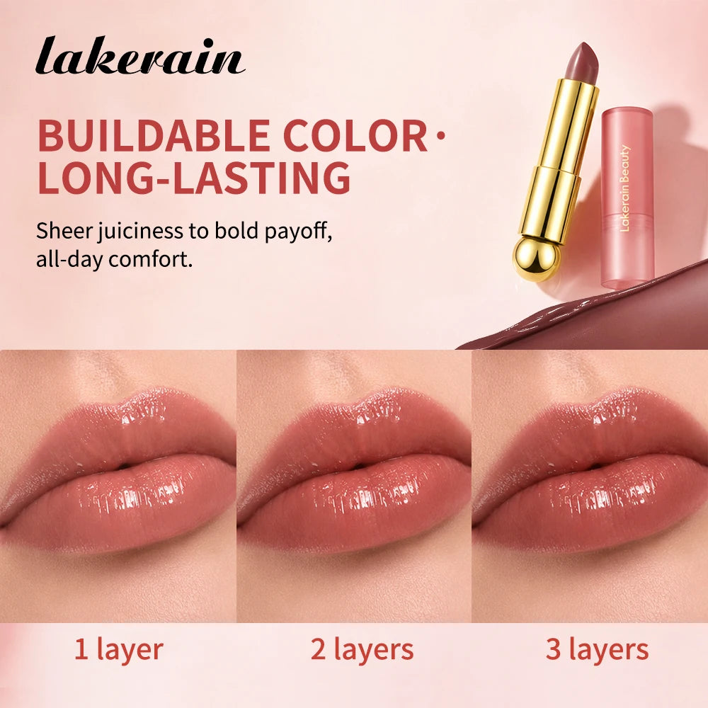 3-in-1 Tinted Hydrating Lip Oil Stick - 4