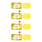 Exfoliating Lemongrass Bath Sponge for Deep Skin Cleansing
