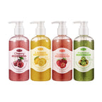 Exfoliating Fruit Scented Body Scrub Shower Gel