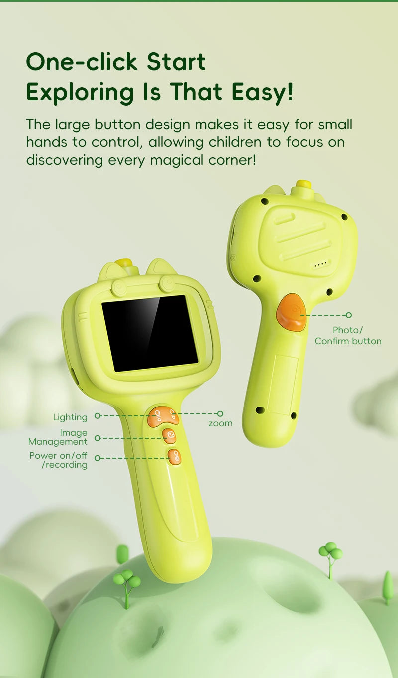 Educational HD Nature Exploration Camera for Kids