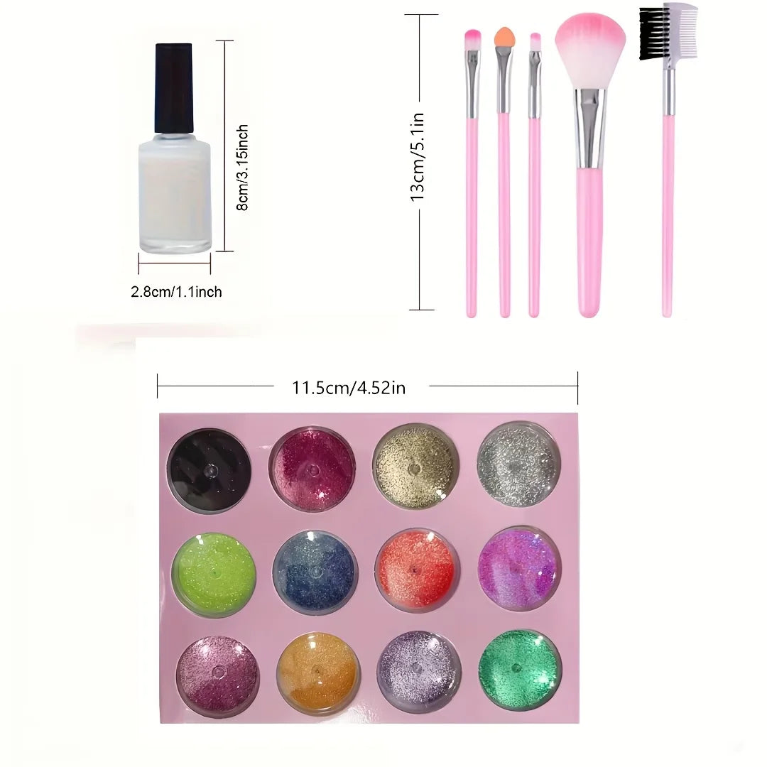 Glitter Temporary Tattoo Kit for Parties and Events