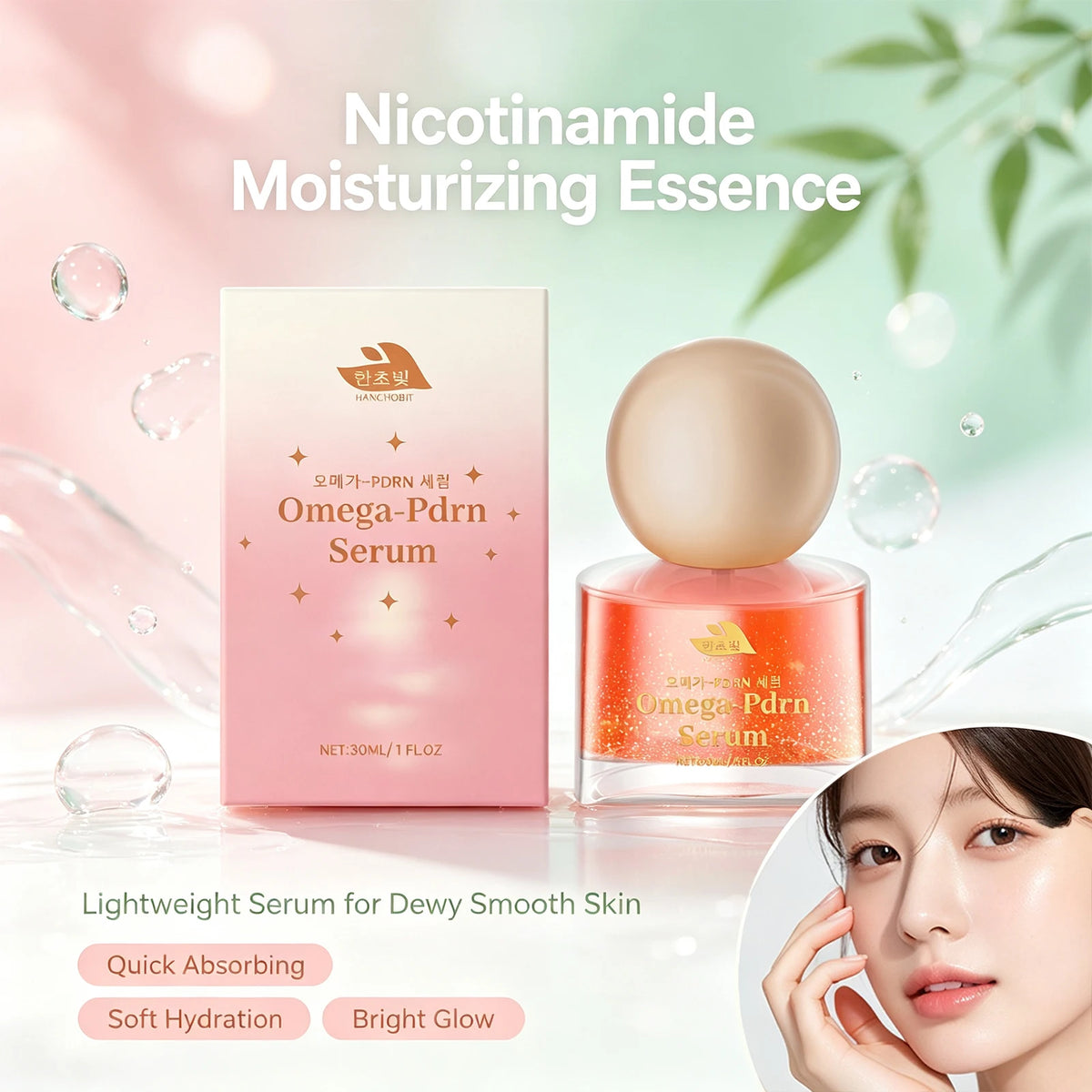 Niacinamide Hydrating Face Serum for Radiant Glowing Skin
