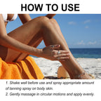Sunless Self-Tanning Body Spray