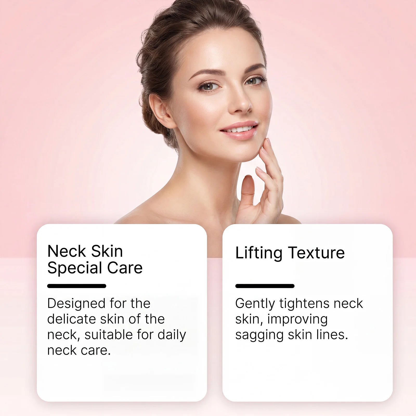 Firming Collagen Neck Cream with Gua Sha Massage Applicator - 8