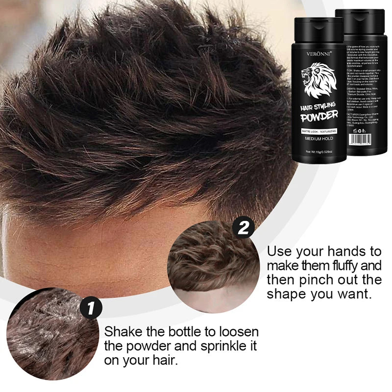 Volumizing Hair Styling Powder for Instant Texture - 3