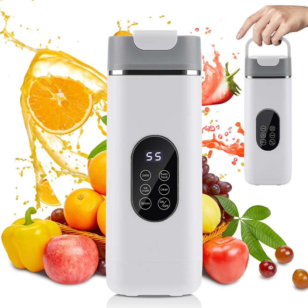 Portable 12-Blade Electric Juicer Cup - 1