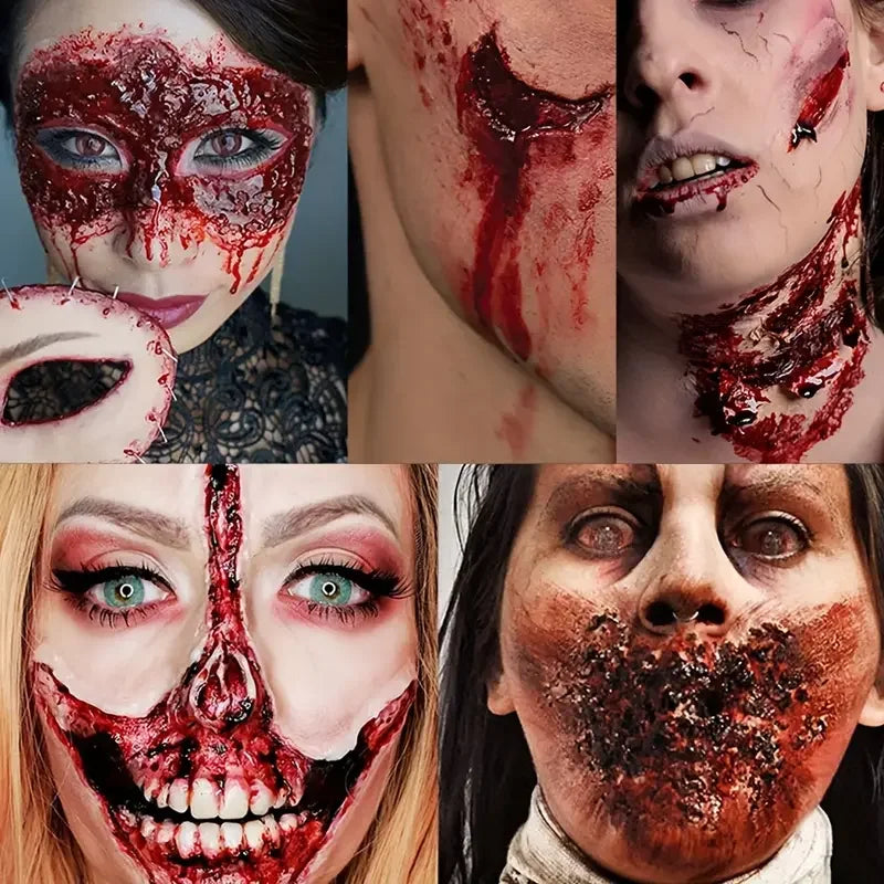 Professional SFX Scar Wax Kit for Halloween and Special Effects Makeup