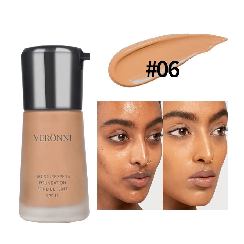 Full Coverage Moisturizing Foundation for Flawless Skin