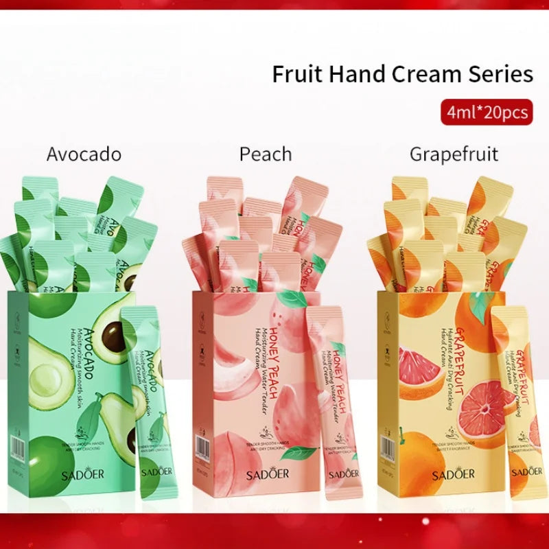 Fruit Scented Moisturizing Hand Cream Set