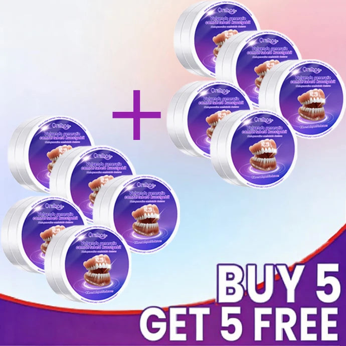Flexible Cosmetic Denture Set for Natural Smile