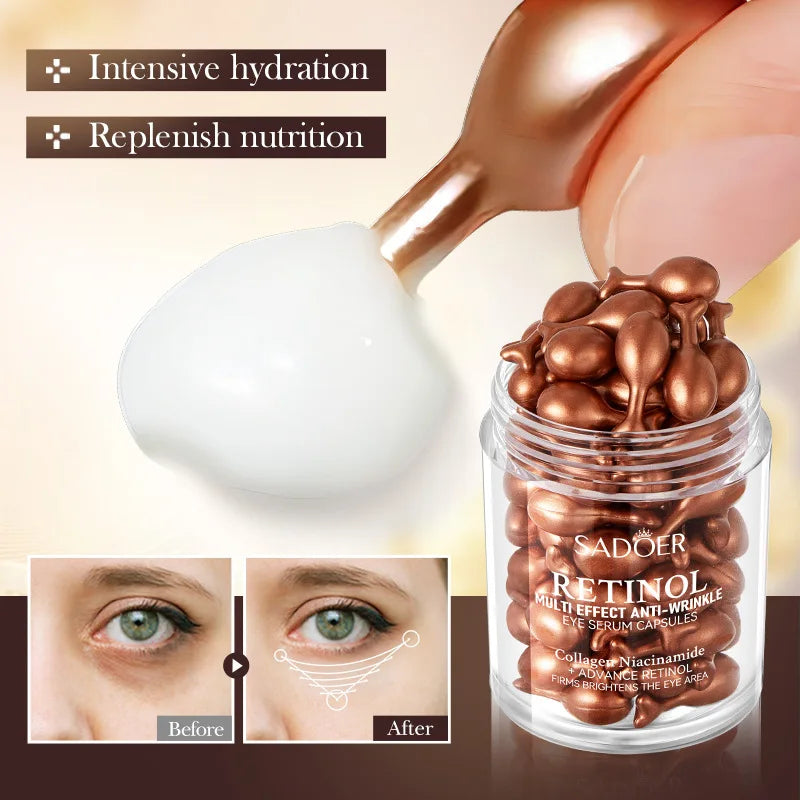 Anti-Wrinkle Retinol Eye Serum Capsules - 2