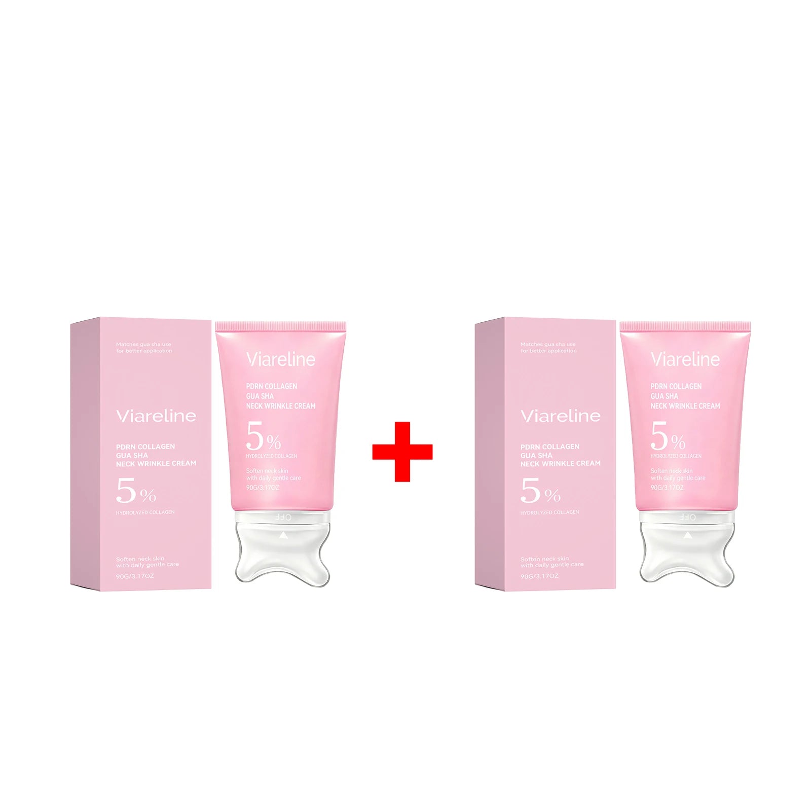 Firming Collagen Neck Cream with Gua Sha Massage Applicator - 14