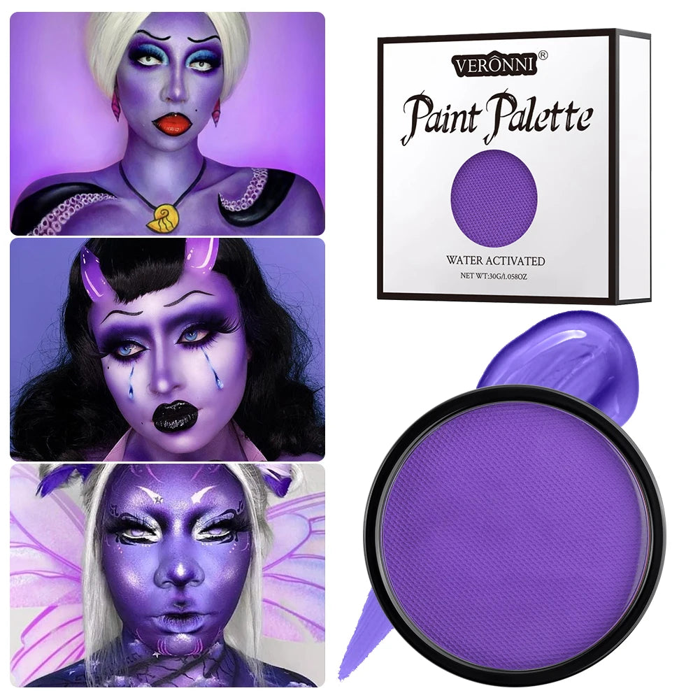 Water-Based Professional Face and Body Paint for Costumes