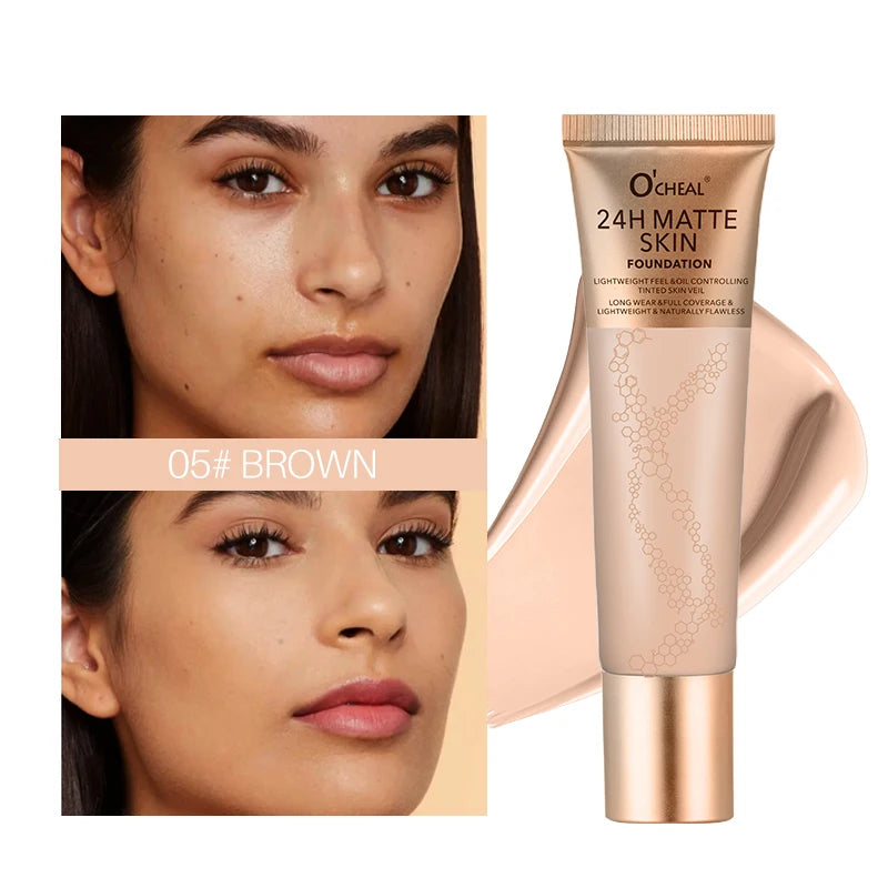 Long-Lasting Waterproof Matte Liquid Foundation - 27