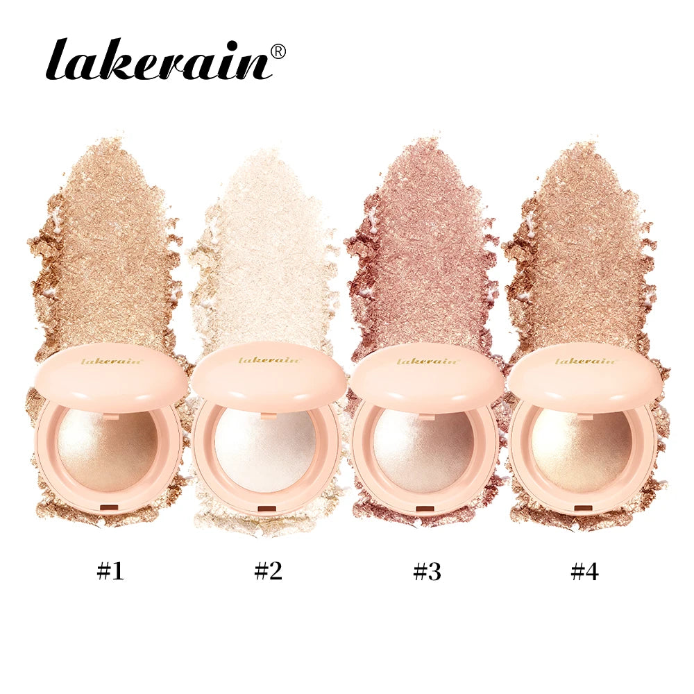 Silken Touch Shimmer Highlighter Powder for Radiant Glass Skin