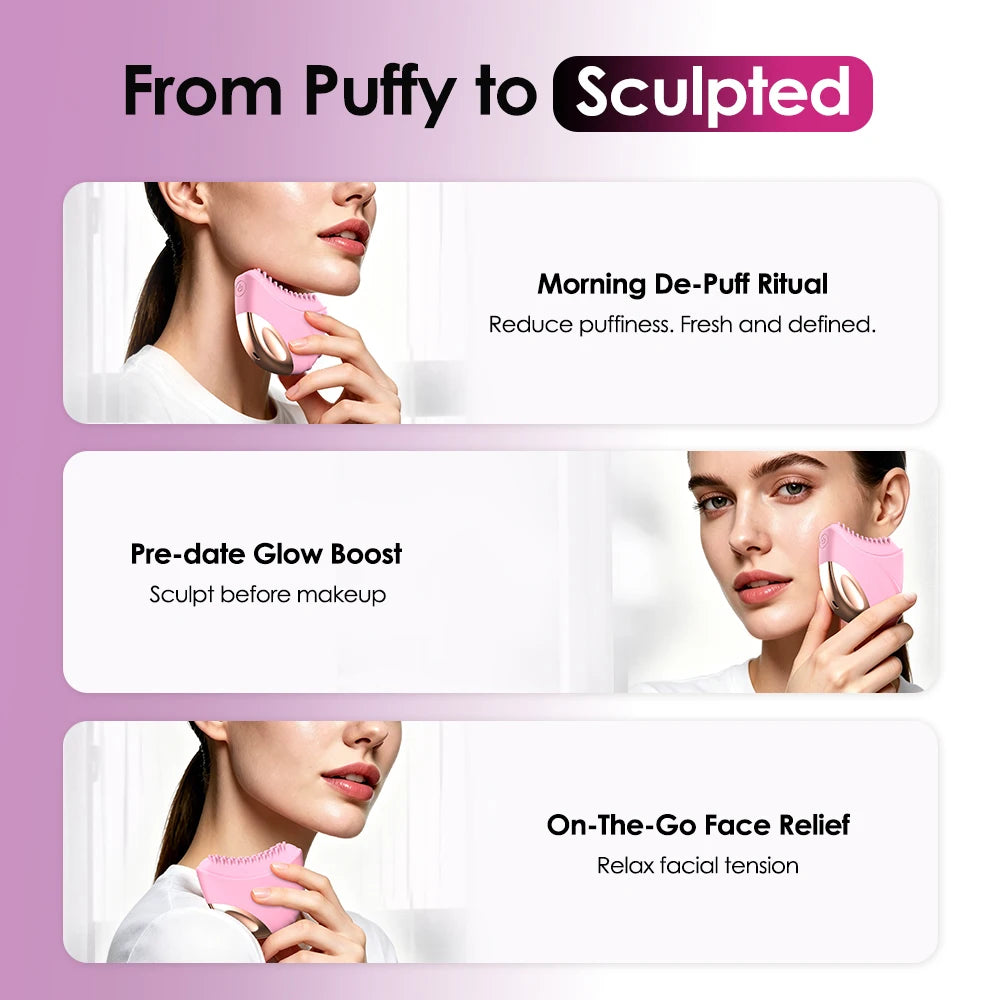 Electric Vibrating Body Contouring and Exfoliation Massage Brush