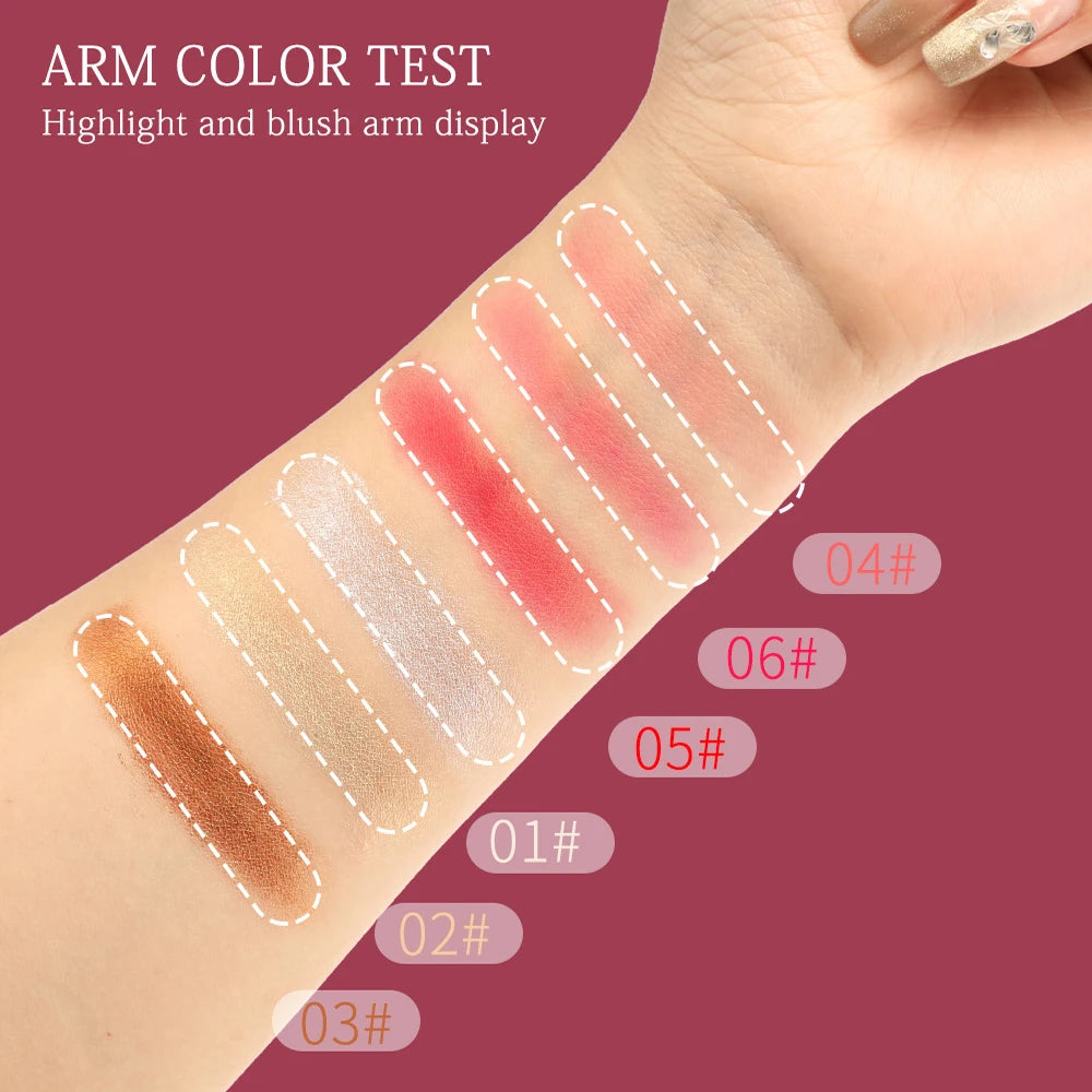 3D Rose Petal Blush for a Natural Radiant Complexion
