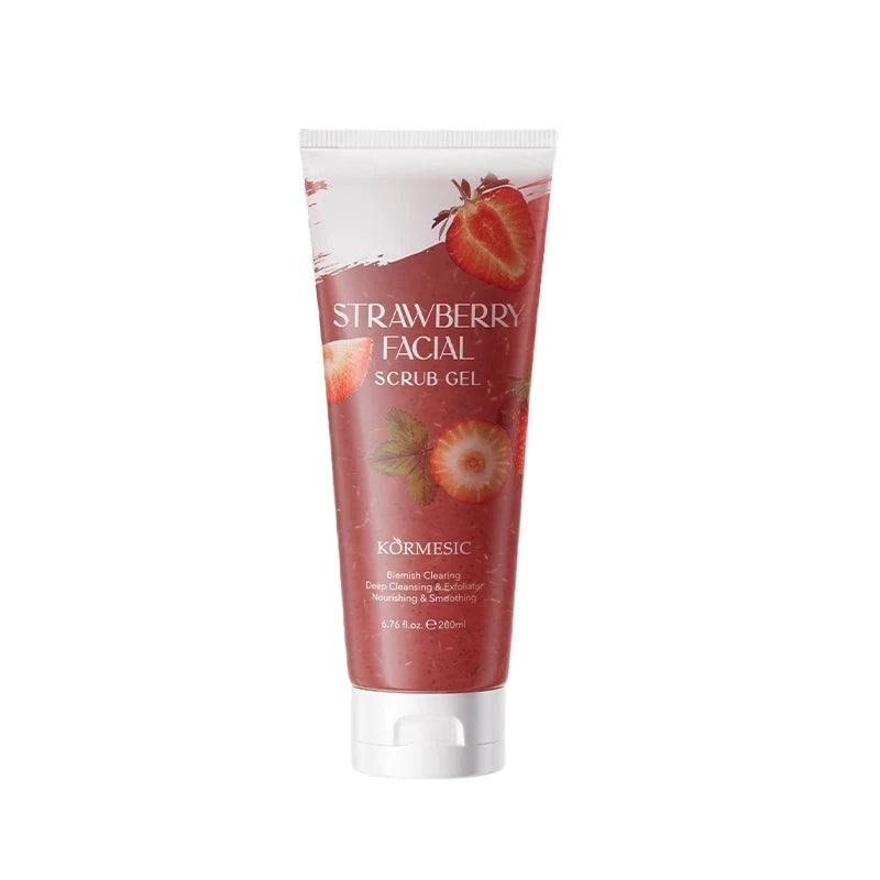 Gentle Exfoliating Facial Scrub Gel for Smooth Radiant Skin