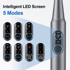 Visual Ultrasonic Teeth Cleaning & Plaque Removal Tool