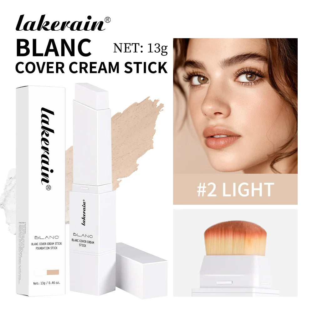 Color-Changing Foundation Stick with Built-in Blending Brush - 22