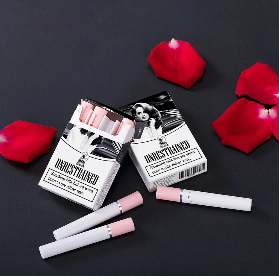 Matte Velvet Cigarette Lipstick Set - 18