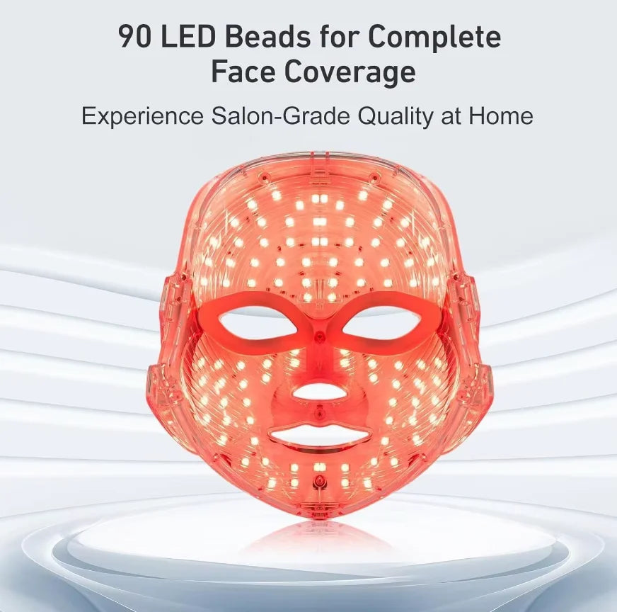 7-Color LED Light Therapy Facial Mask - 3
