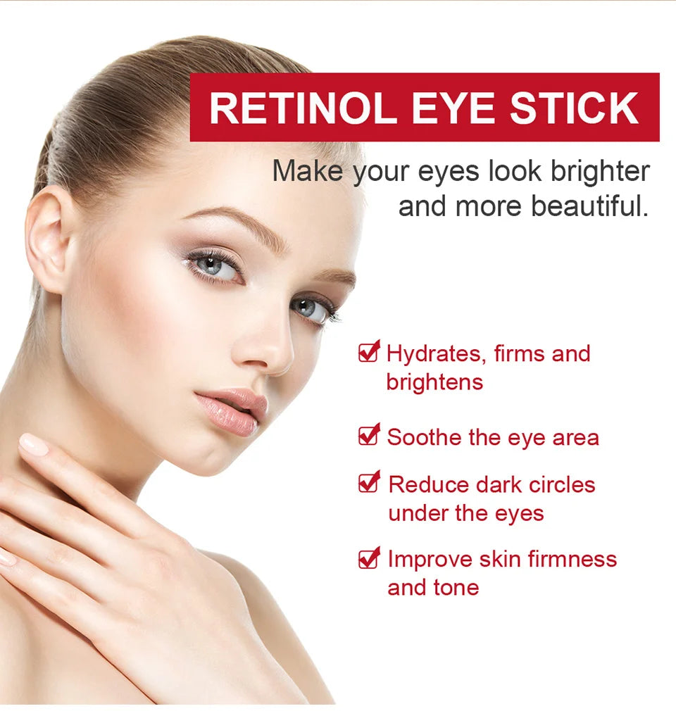 Anti-Aging Retinol Eye Stick for Dark Circles and Fine Lines