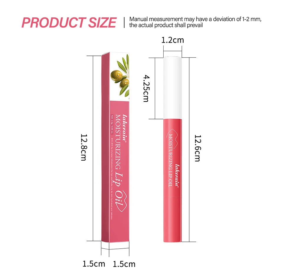 Hydrating Lip Oil Serum for Smooth Plump Lips