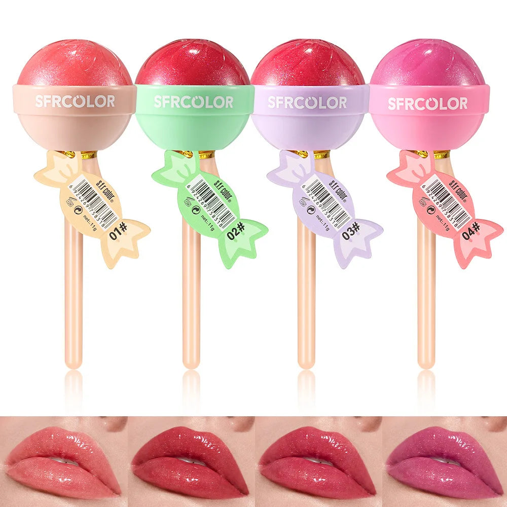 Shimmering Candy Lollipop Lip Gloss