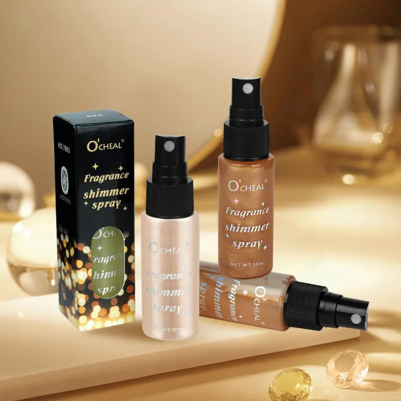 Waterproof Shimmer Body and Face Highlighter Spray