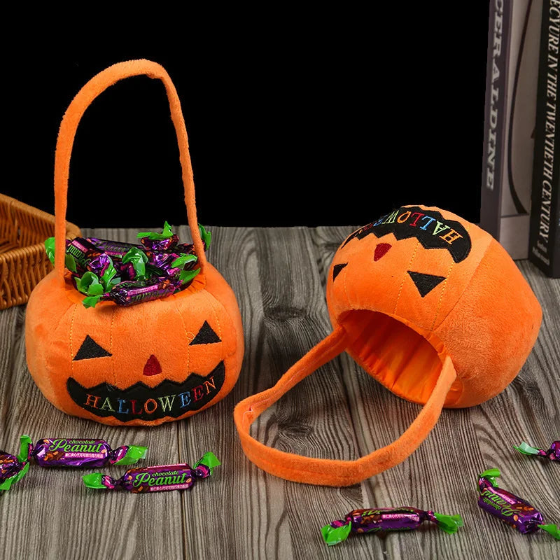 Festive Halloween Candy Trick-or-Treat Bag for Kids