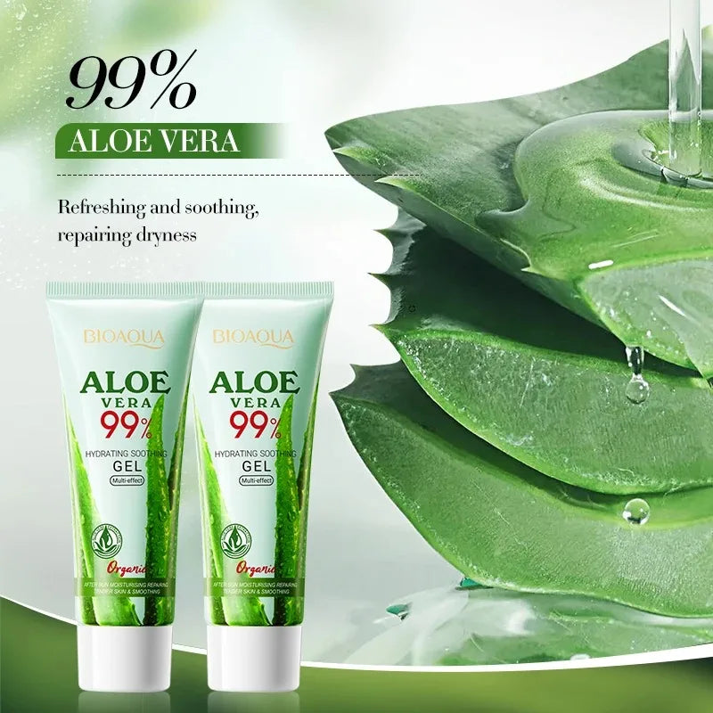 Hydrating Aloe Vera Soothing Gel for Face and Body - 1