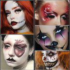 20-Color Professional Face and Body Paint Palette for Cosplay