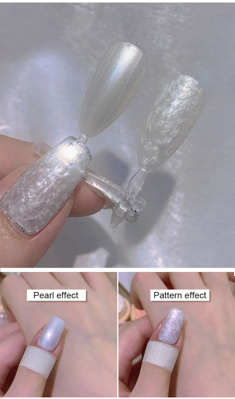 Pearl Shell Thread Gel Nail Polish for UV and LED Lamps - 13