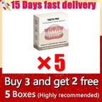 Comfortable Realistic Silicone Smile Dentures for Adults