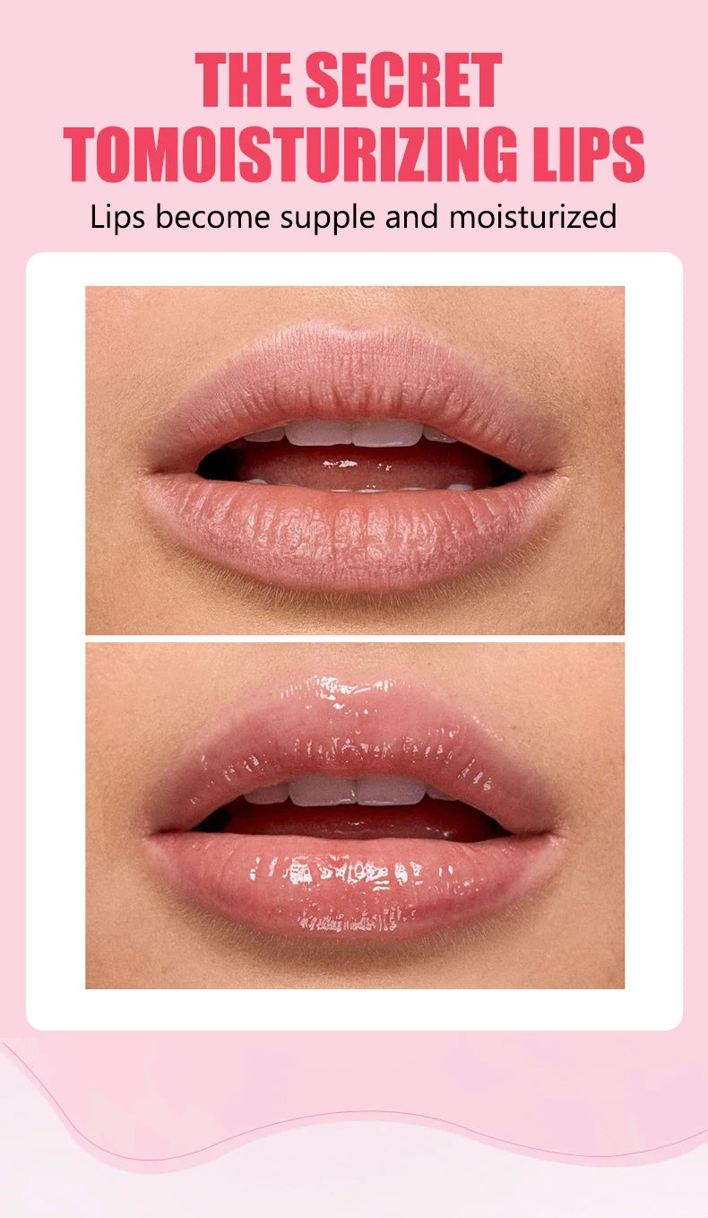 Fruit Scented Moisturizing Lip Oil and Balm Set