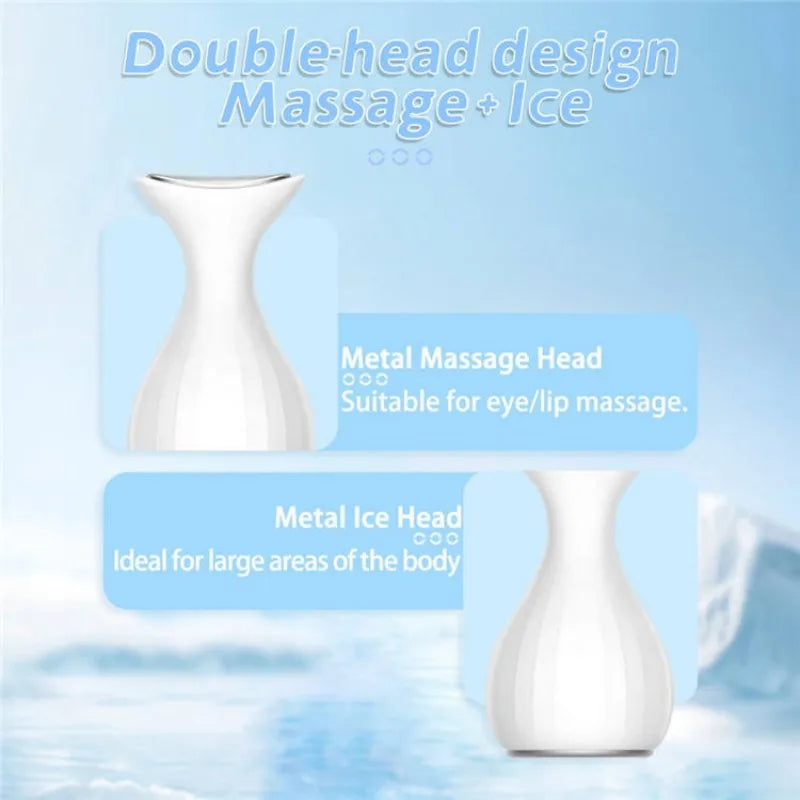 Cryo Facial Ice Roller for Skin Tightening and Puffiness